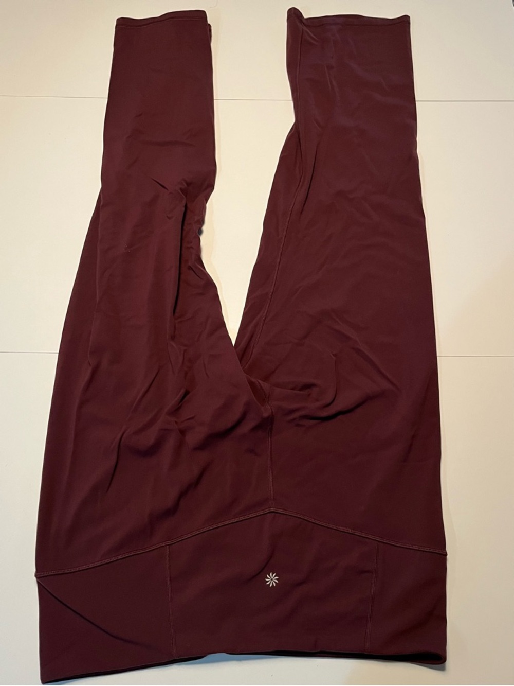 Athleta Women's Burgundy High-Waist Leggings